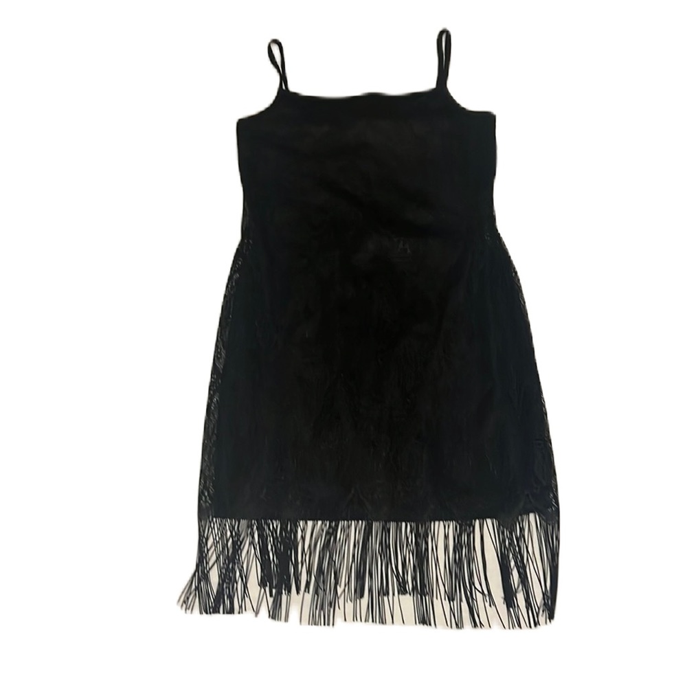 PS Per Seption, Sleeveless, Cut Out back, Tie in Back Dress, Black, Size Medium